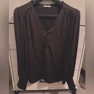 Calvin Klein Brown Women's Blouse